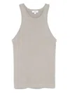 Agolde Rayne Tank Ribbed Sleeveless Top