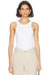 Agolde Rayne Tank In White