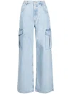 Agolde Minka Cargo Jeans In Ralm