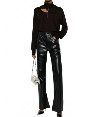 Agolde Recycled Leather Kick Boot Pants In Detox In Multi