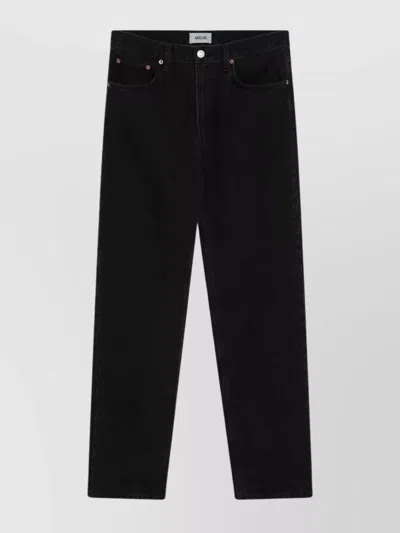AGOLDE REGENERATED DENIM STRAIGHT LEG TROUSERS