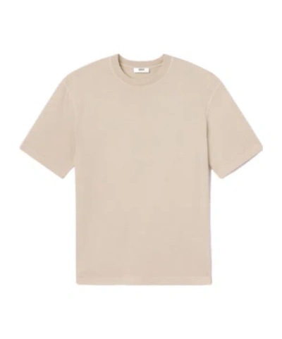 Agolde Relaxed Crew-neck T-shirt In Brown