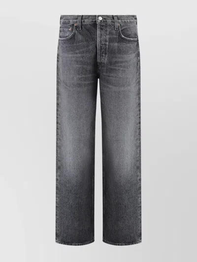 Agolde Relaxed Fit Denim Trousers
