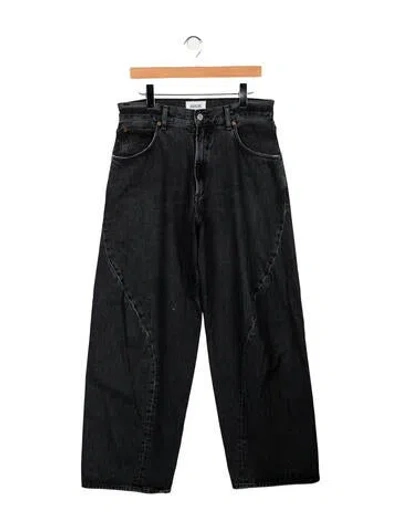 Pre-owned Agolde Relaxed Fit Jeans In Black