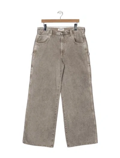 Pre-owned Agolde Relaxed Fit Jeans In Gray
