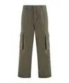 Agolde X Rsvp Gallery Cotton Cargo Trousers In Green