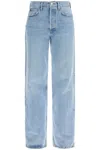 Agolde "used Effect Fran Jeans" In Blue