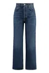 Agolde Ren 5-pocket Straight-leg Jeans
