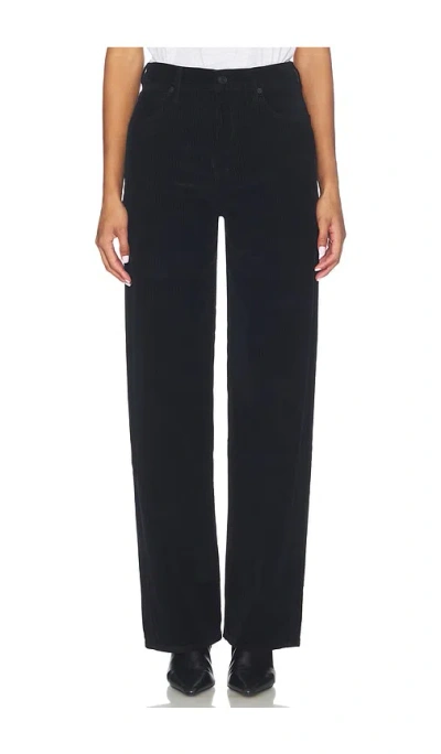 Agolde Ren Corduroy Jean In Black