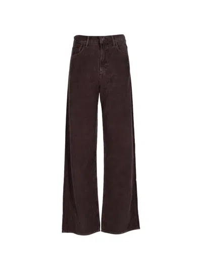 Agolde Ren Corduroy Jeans In Brown
