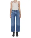Agolde Valen Straight Leg Jeans With Faded Wash In Fix