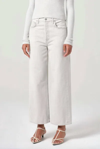 Agolde Ren High Rise Wide Leg Jean In Colina In Multi