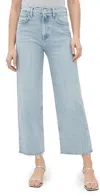 Agolde Kelly Denim Jeans With Belt Loops In Beam