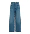 Agolde Wilder Mid-rise Straight-leg Jeans In Blue