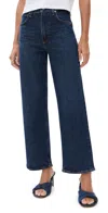 Agolde Ren Rigid High-rise Wide-leg Jeans In Echo