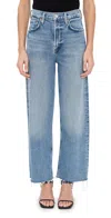 Agolde Clara Wide-leg Jeans In Forum