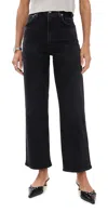 Agolde Ren High Rise Wide Leg Jeans In Hush In Hush