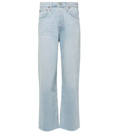 Agolde Lex Low Slung Baggy Jean In Reach In Blue