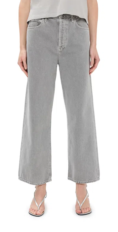 Agolde Ren High Rise Wide Leg Jeans Owl
