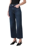 Agolde Ren High Waist Ankle Wide Leg Jeans In Blue