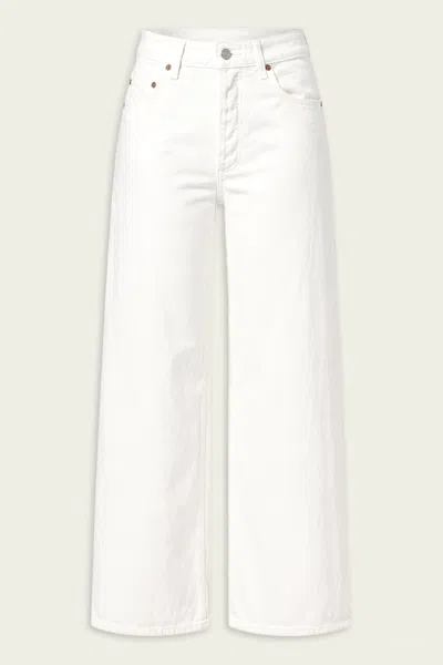 Agolde Ren Jean In Fortune Cookie In White