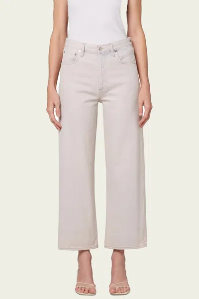 Agolde Ren Jean In Tarte In White