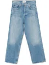 Agolde High-waisted Jeans In Blue