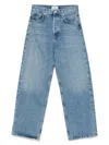 Agolde High-waisted Jeans In Blue