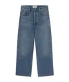 Agolde Ren High Rise Wide Leg Jean Shrine In Blue