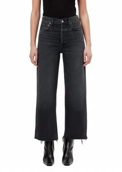 Agolde Ren Non-stretch Jeans In Arcane In Black