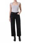 Agolde Ren Wide Leg Jean In Hush In Multi