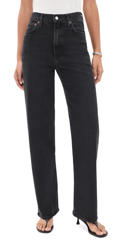 Agolde Ren Wide Stretch Jeans Generation In Multi