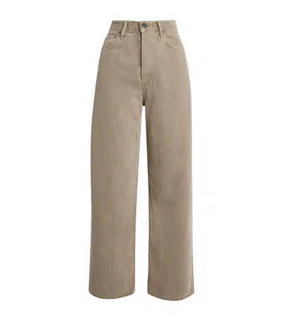 Agolde Ren Wide-leg Jeans In Multi