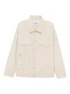 Agolde Reworked Wayne Jacket In Neutral