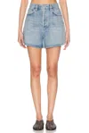 Agolde Rhoda Short In Raft