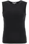 Agolde Black Stretch Lyocell Blend Binx Tank Top In Black