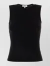 Agolde Black Stretch Lyocell Blend Binx Tank Top