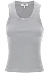 Agolde "ribbed Poppy Sleeveless In Mirror Ball (grey)