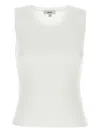 Agolde Stretch Cotton Blend Tank Top