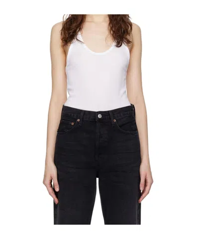 Agolde Ribbed Stretch Vest
