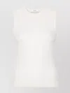 Agolde Ribbed Texture Racerback Tank Top
