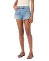 Agolde Ridley Vintage High Rise Shorts In Chant