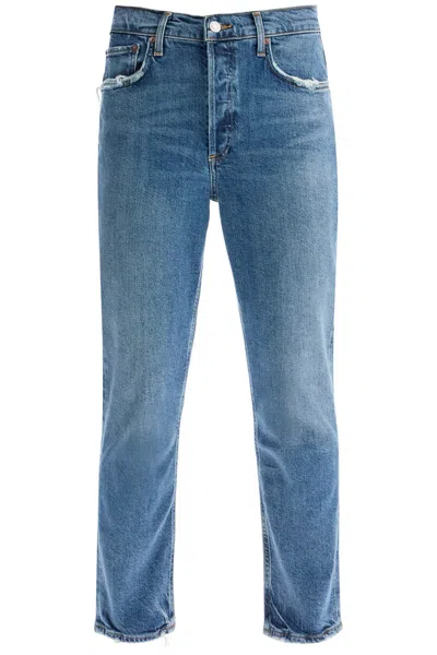 AGOLDE RILEY CROPPED JEANS