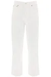 AGOLDE RILEY HIGH-WAISTED CROPPED JEANS