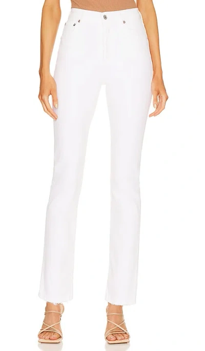 AGOLDE RILEY LONG HIGH RISE STRAIGHT JEANS