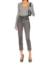 Agolde Riley Straight Crop Jean In Century