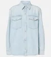 Agolde Jeanshemd Rina In Blau