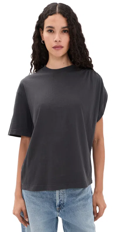 Agolde Roma T-shirt Shade In Animal Print