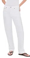 Agolde Romney Jeans Marshmallow In White