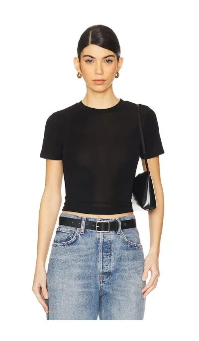 AGOLDE RONYA LAYERING RIB TEE
